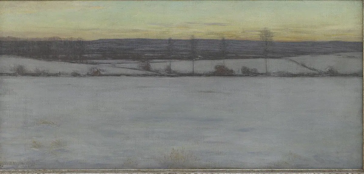 L’Hiver — cycle de Freer - Dwight William Tryon