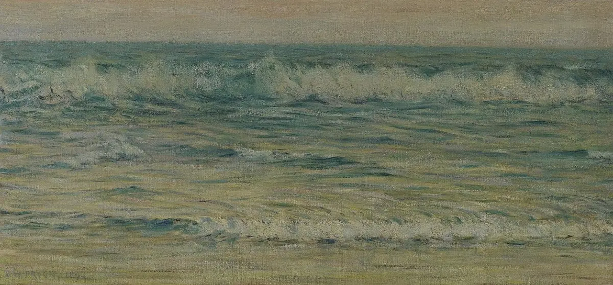 La Mer, le matin - Dwight William Tryon