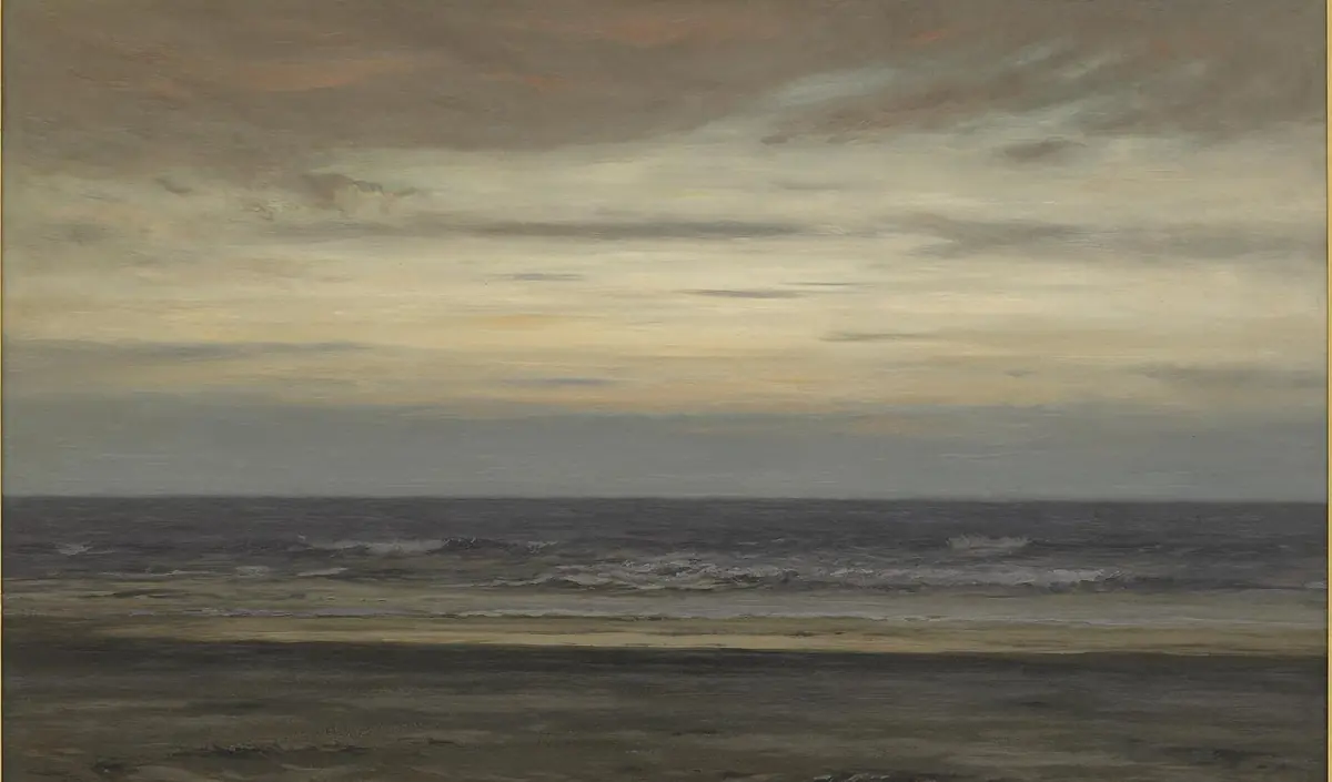 La Mer, le soir - Dwight William Tryon