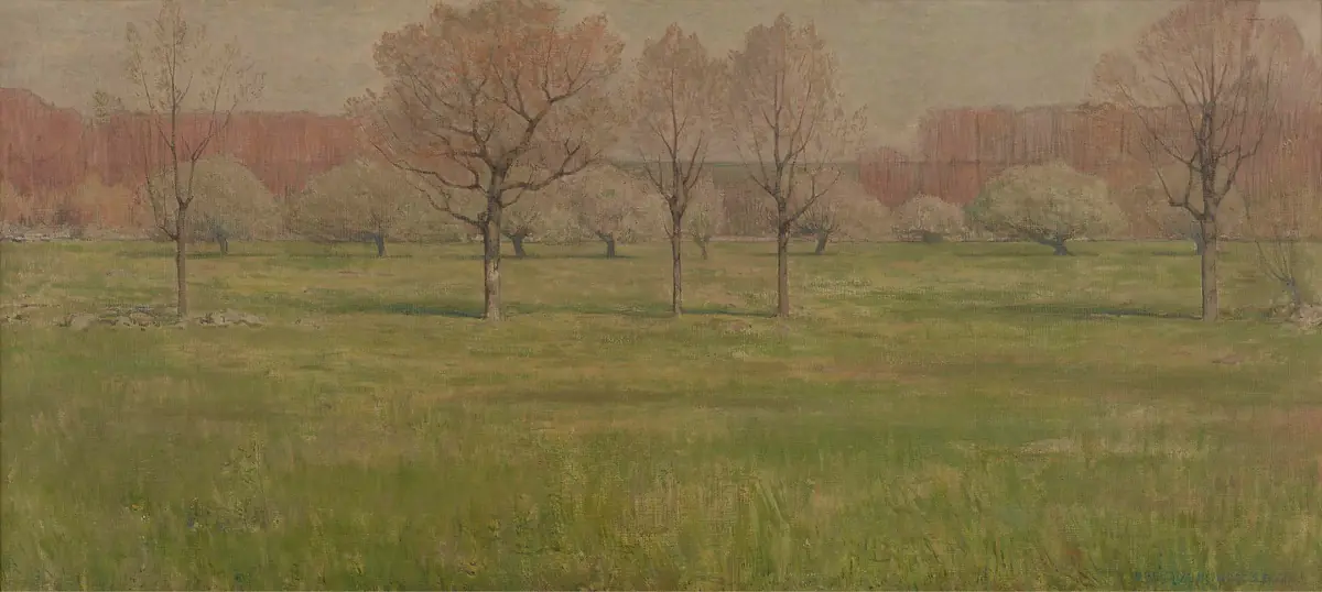 Le Printemps — cycle de Freer - Dwight William Tryon