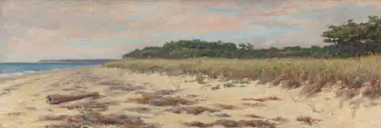Scène côtière - Dwight William Tryon