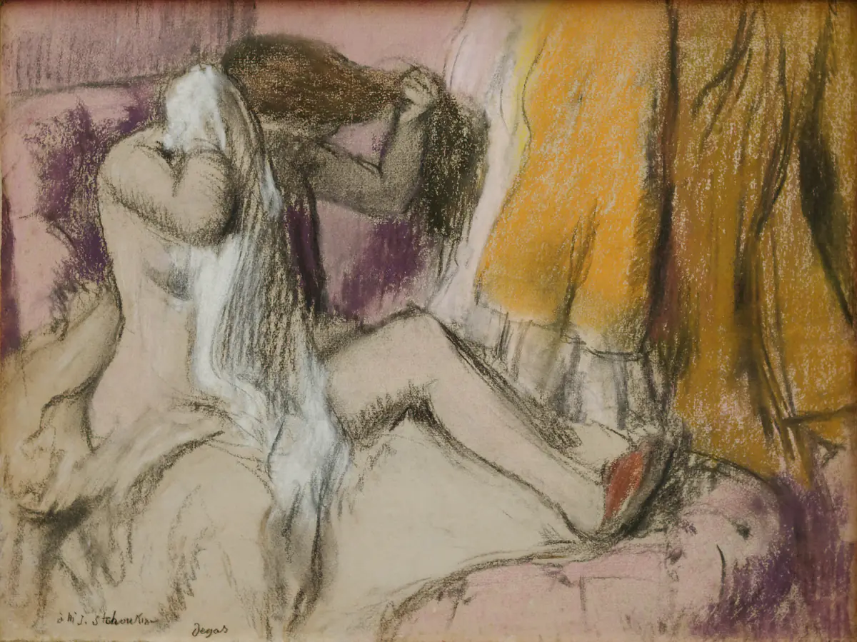 Après le bain - Edgar Degas