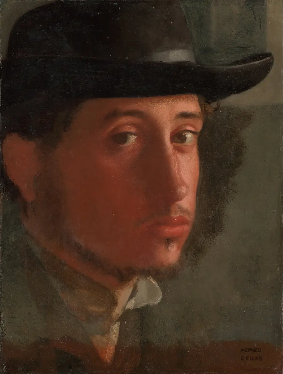 Autoportrait - Edgar Degas