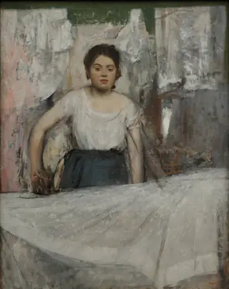 La repasseuse - Edgar Degas