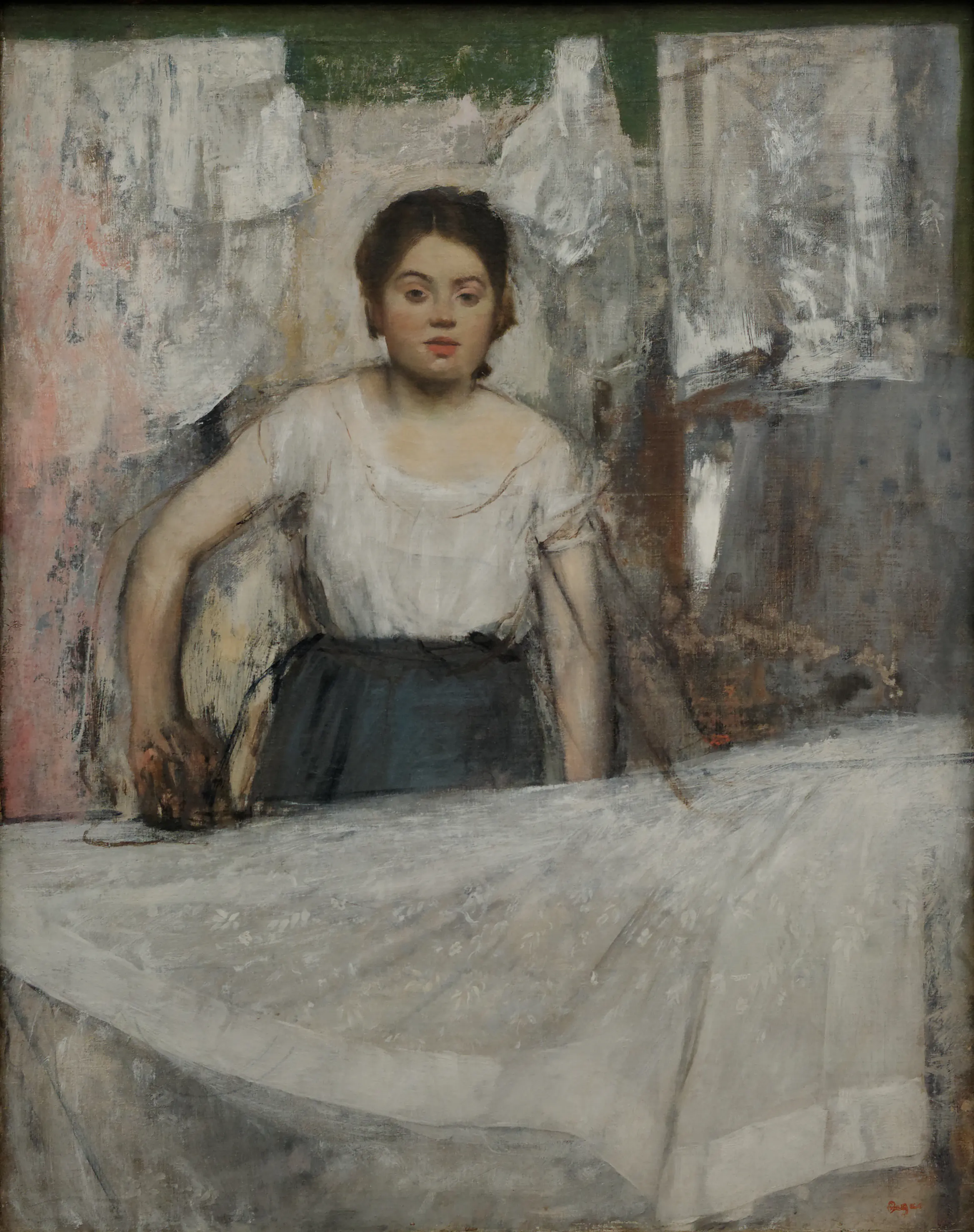 La repasseuse - Edgar Degas