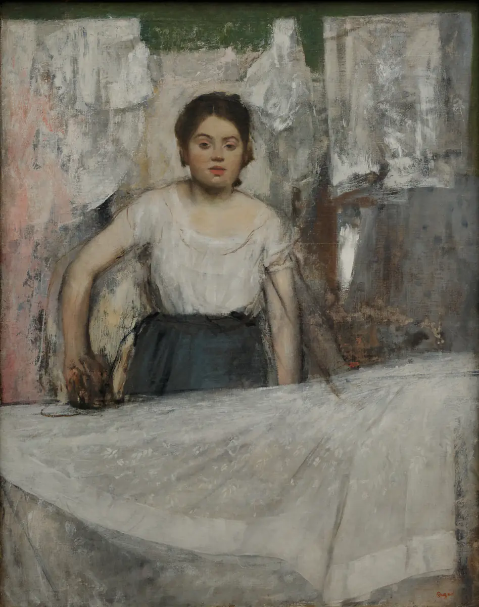 La repasseuse - Edgar Degas