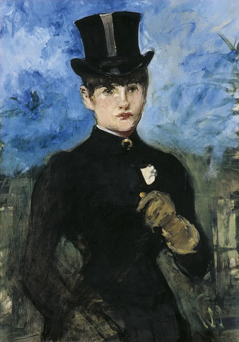 Cavalière, Fullface - Édouard Manet