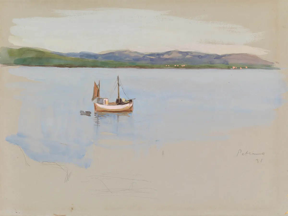 Barque de pêche - Eero Järnefelt