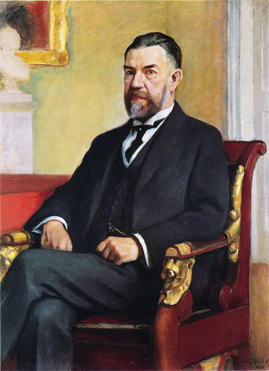 Portrait d'Anders Donner - Eero Järnefelt