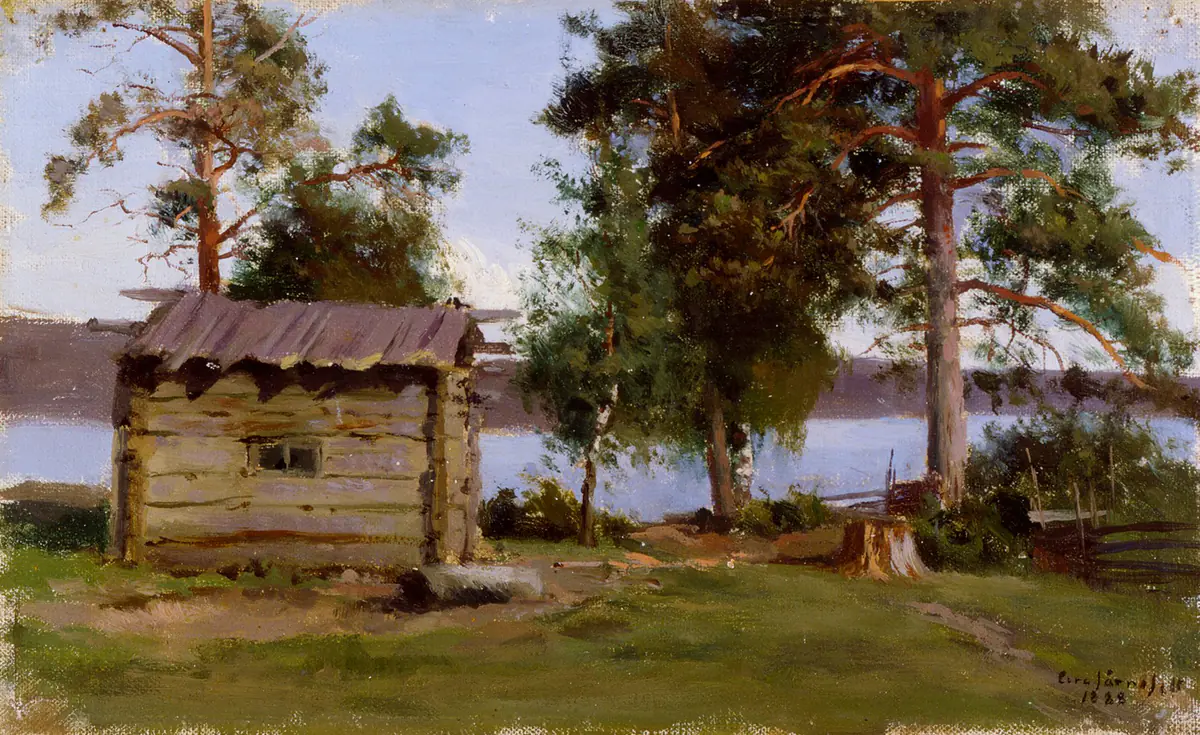 Sauna à fumée - Eero Järnefelt