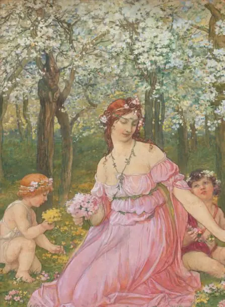 Le Printemps - Élisabeth Sonrel