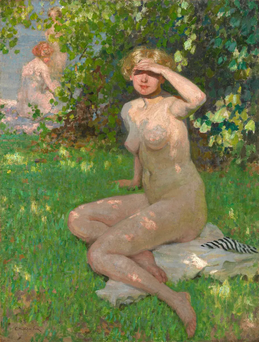 Les baigneuses - Emanuel Phillips Fox