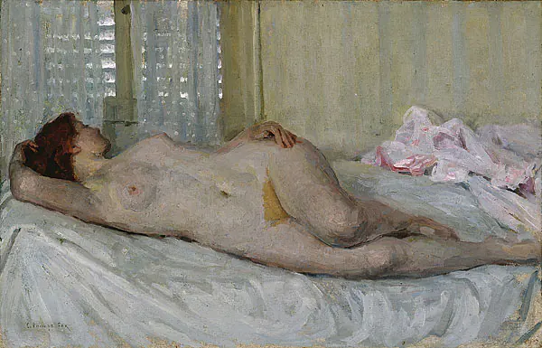 Étude de nu - Emanuel Phillips Fox