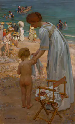 L’Heure du bain - Emanuel Phillips Fox