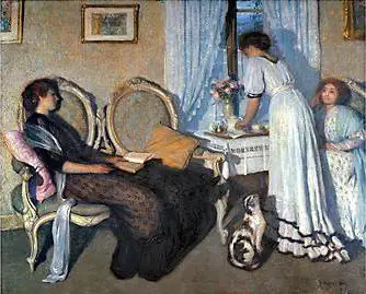 Lampe - Emanuel Phillips Fox