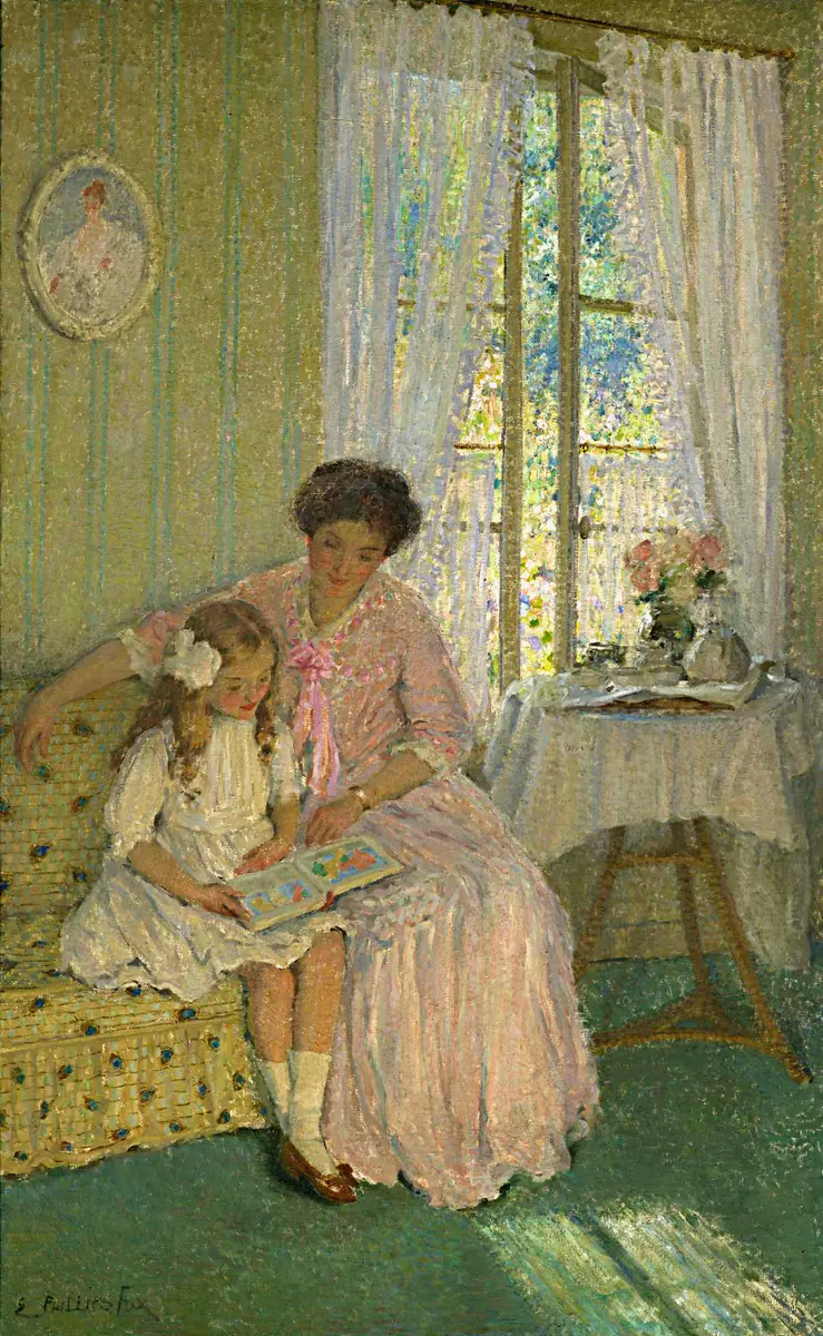 La leçon - Emanuel Phillips Fox
