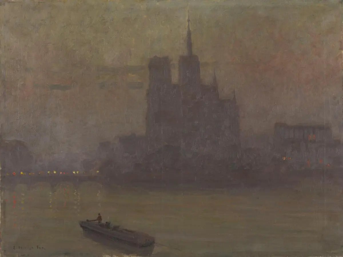 Notre-Dame de Paris - Emanuel Phillips Fox