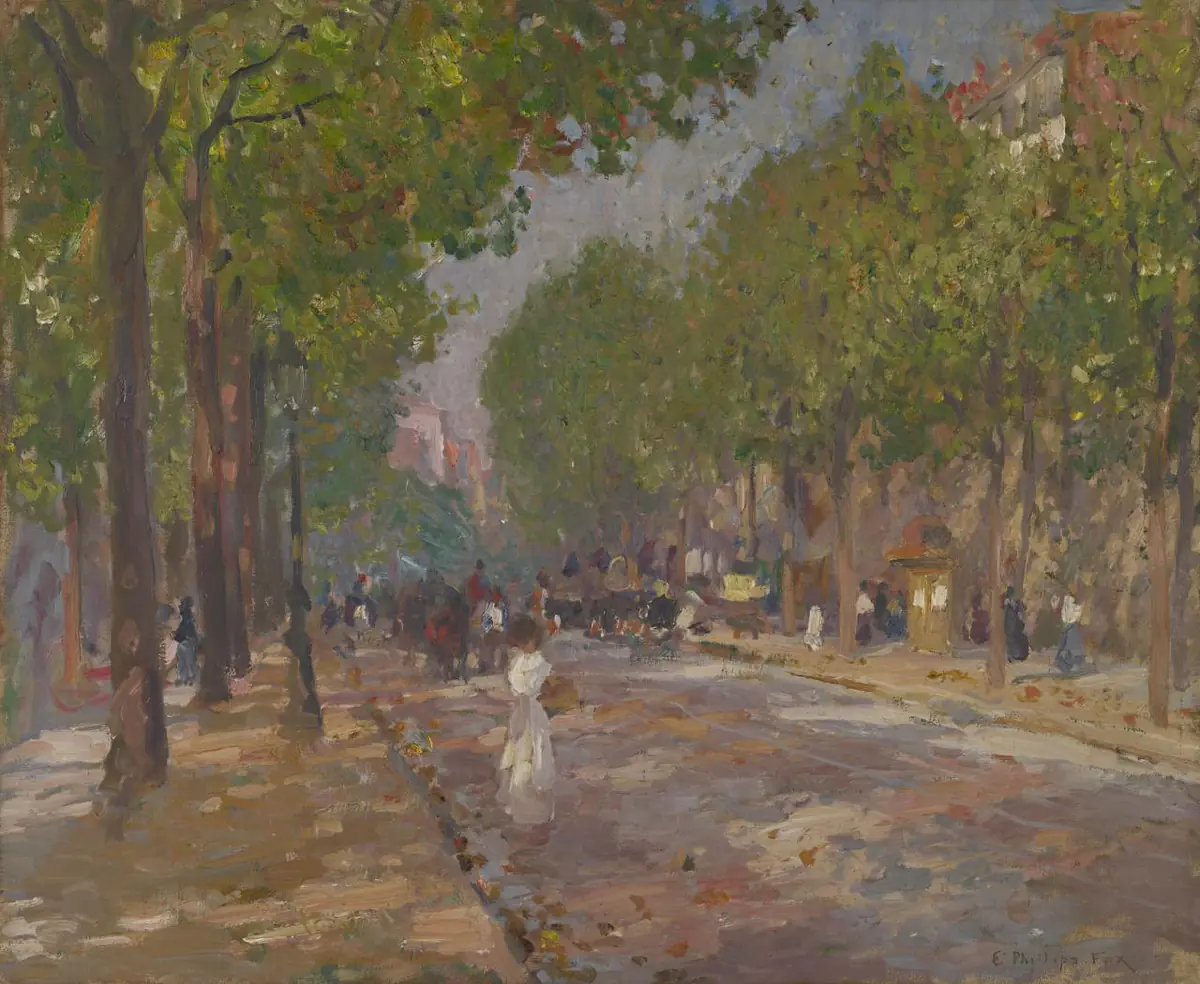 Rue Royale - Emanuel Phillips Fox