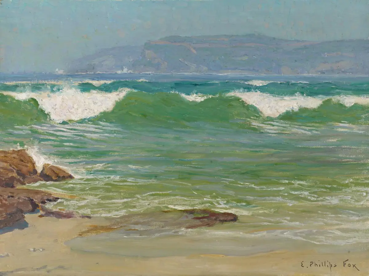 Vague verte, Manly - Emanuel Phillips Fox