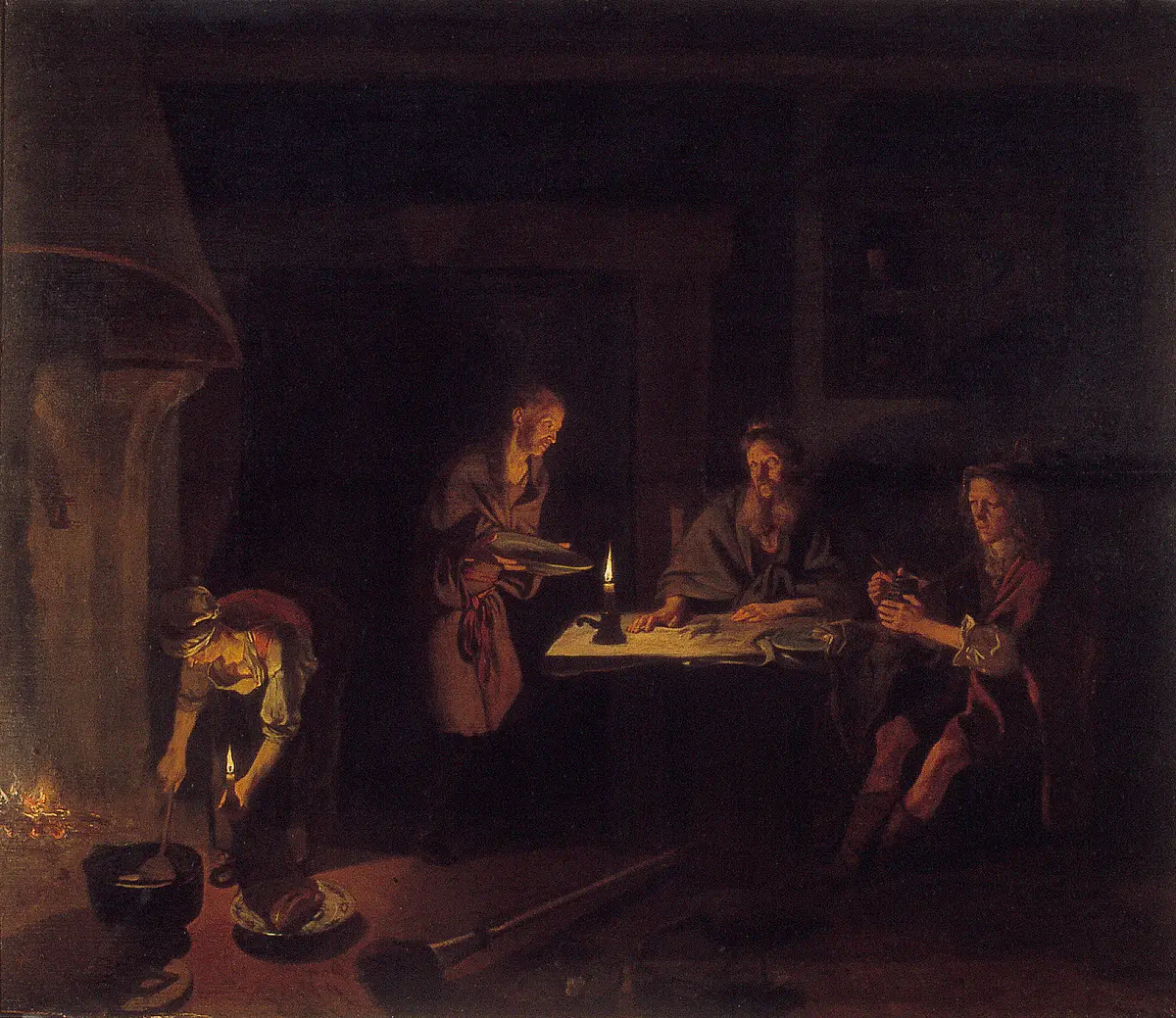 Philémon et Baucis - Emanuel de Witte