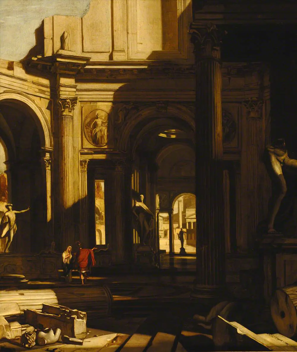 Ruines romaines - Emanuel de Witte