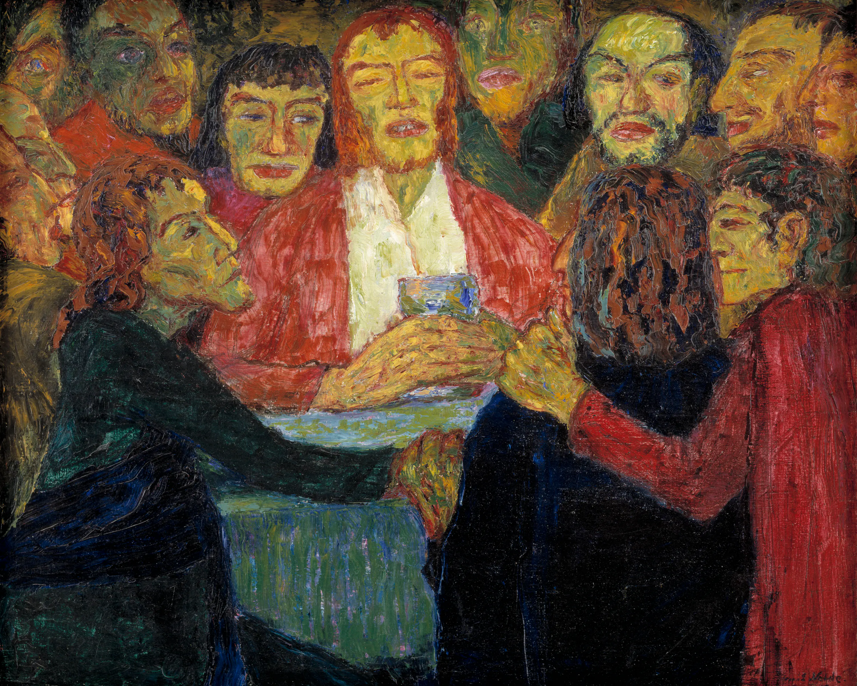 La Cène - Emil Nolde