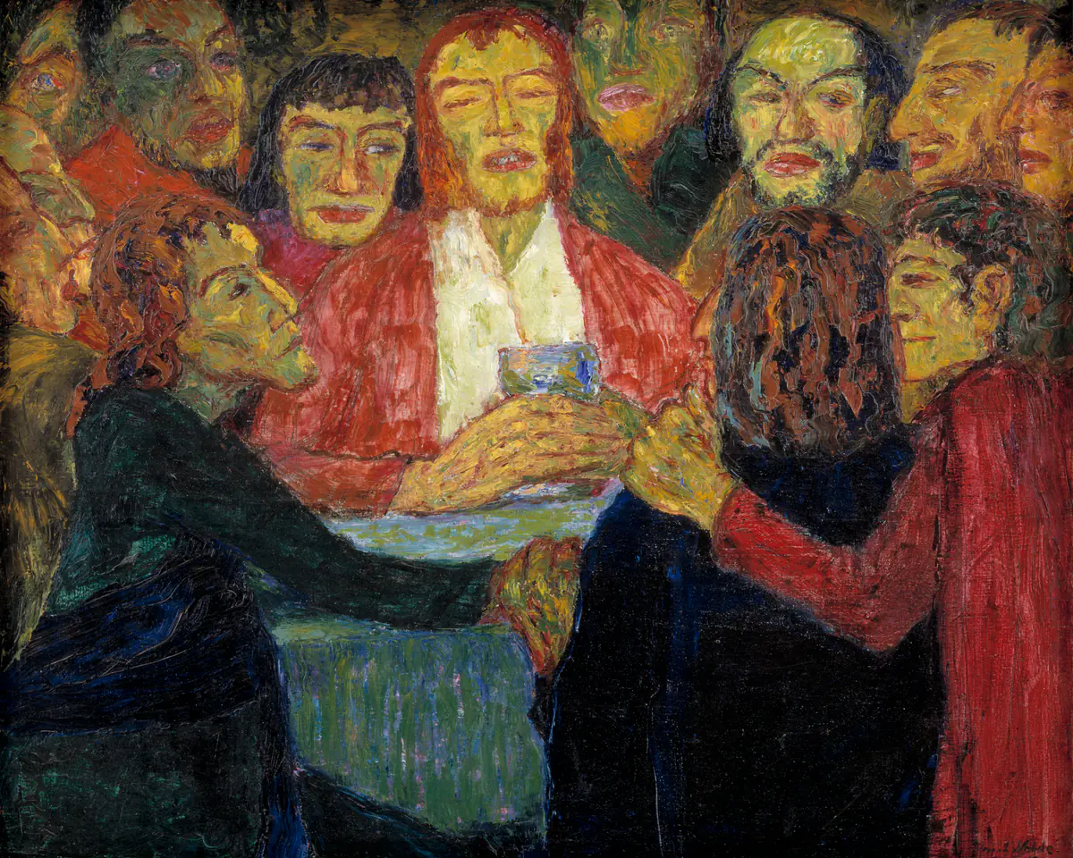 La Cène - Emil Nolde