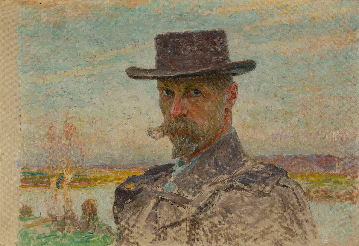 Autoportrait - Émile Claus