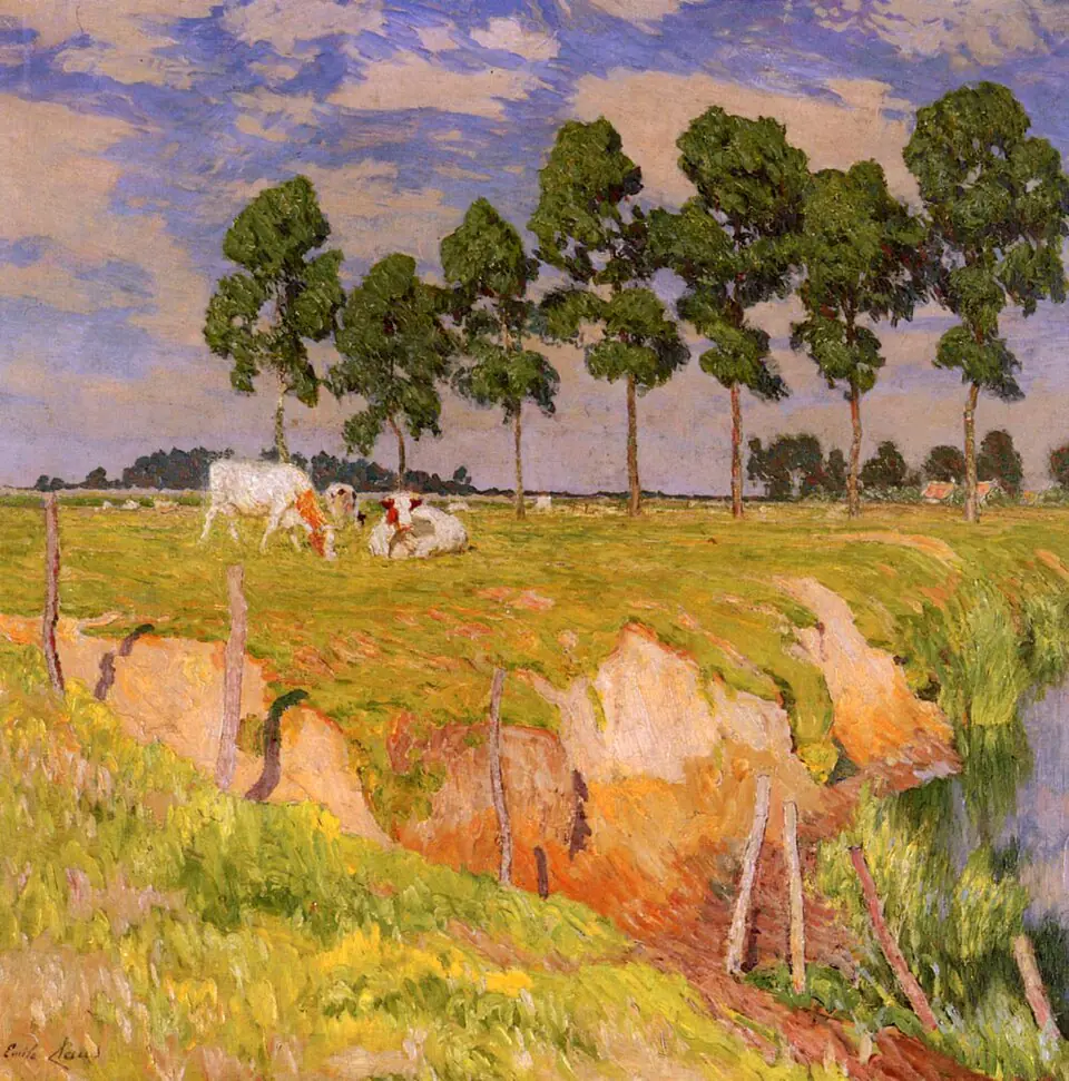 La Berge érodée - Émile Claus