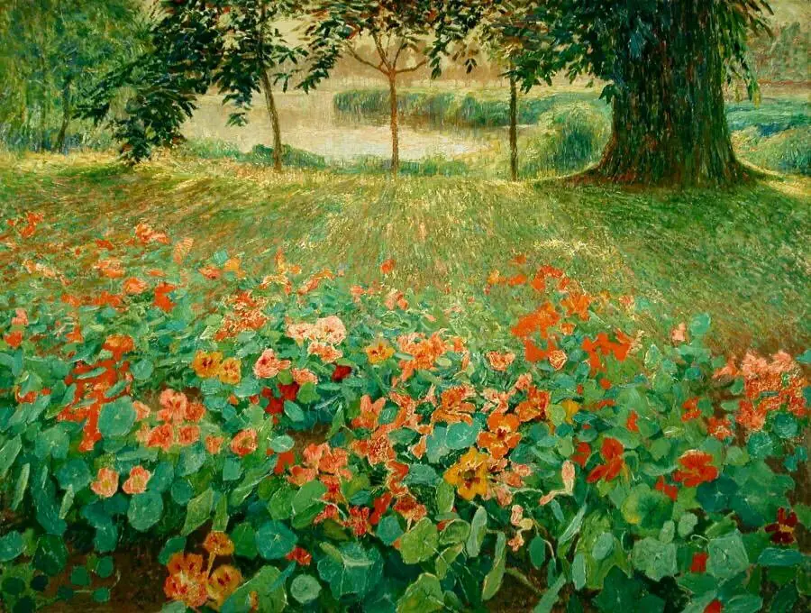 Capucines (1901) - Émile Claus