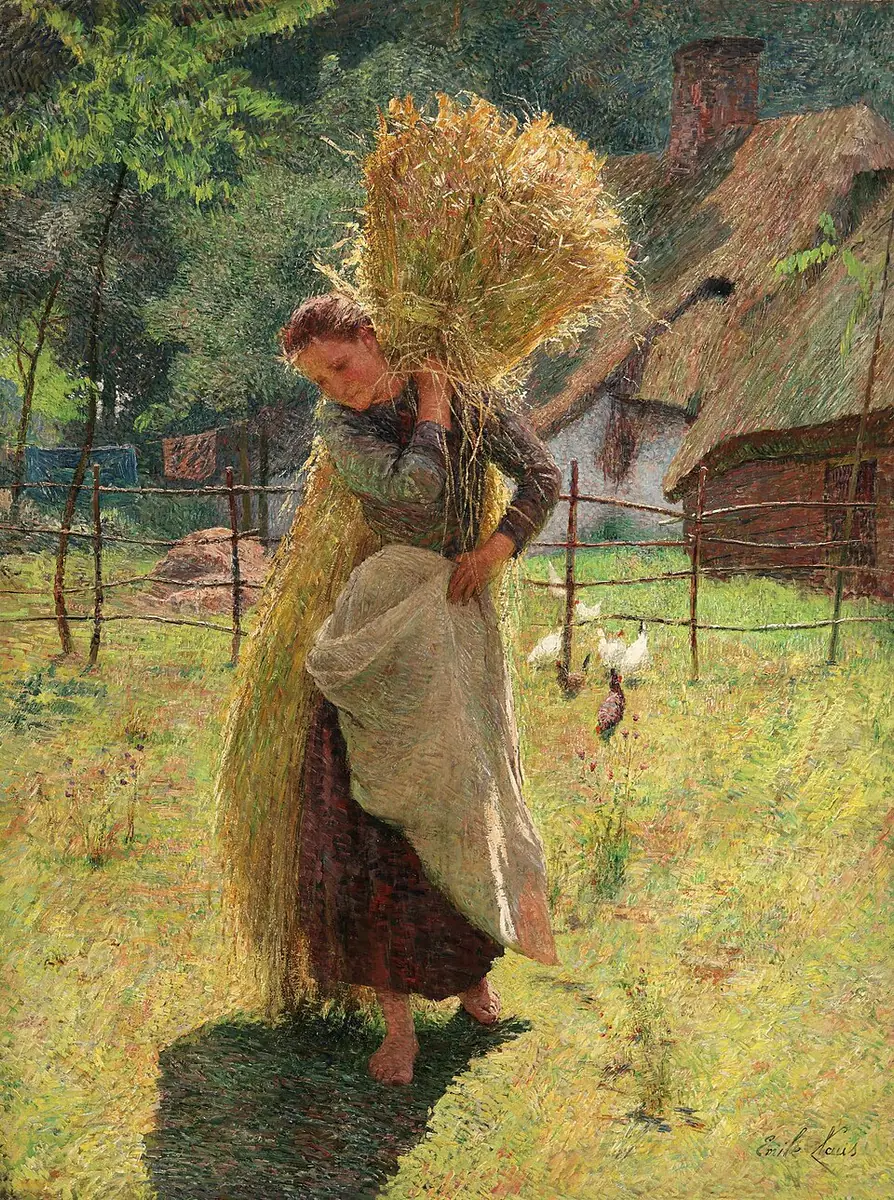 La Faneuse (1896) - Émile Claus