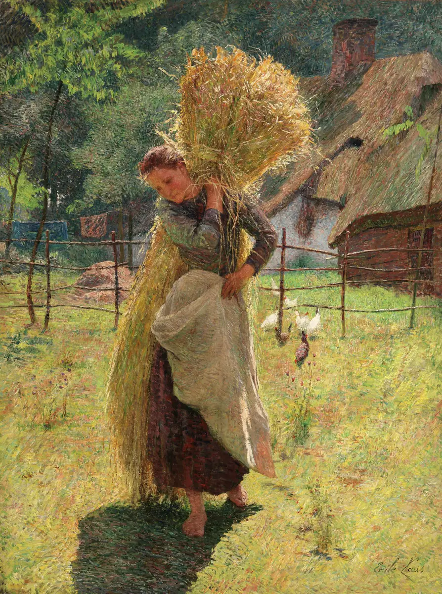 La Faneuse - Émile Claus