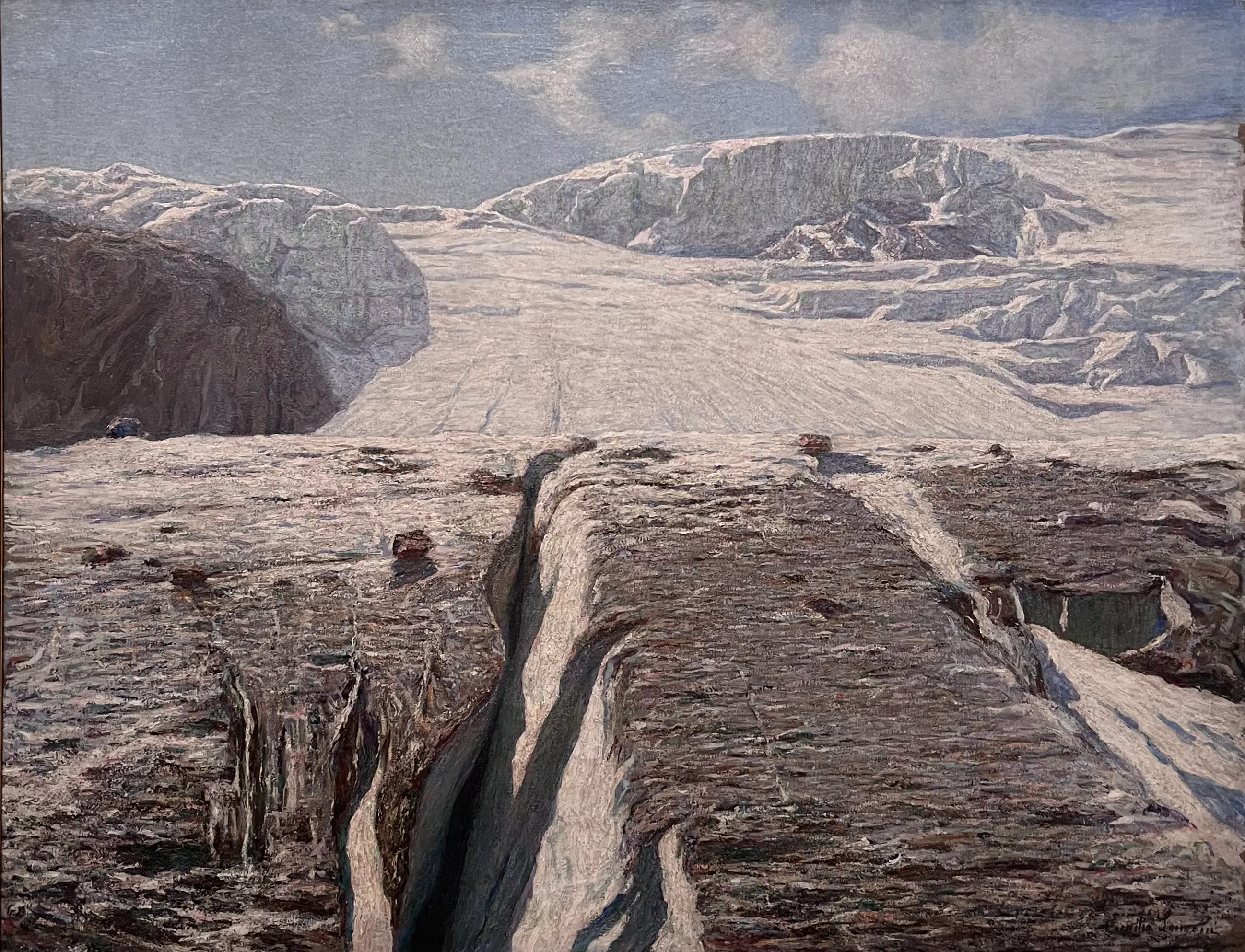 Le Glacier - Emilio Longoni