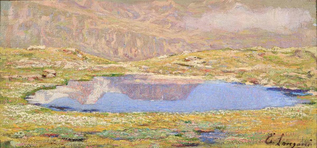 Lac alpin - Emilio Longoni
