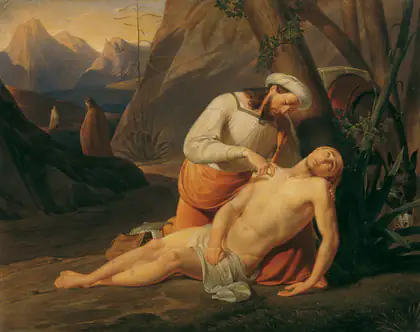 Le bon Samaritain - Erasmus Engert