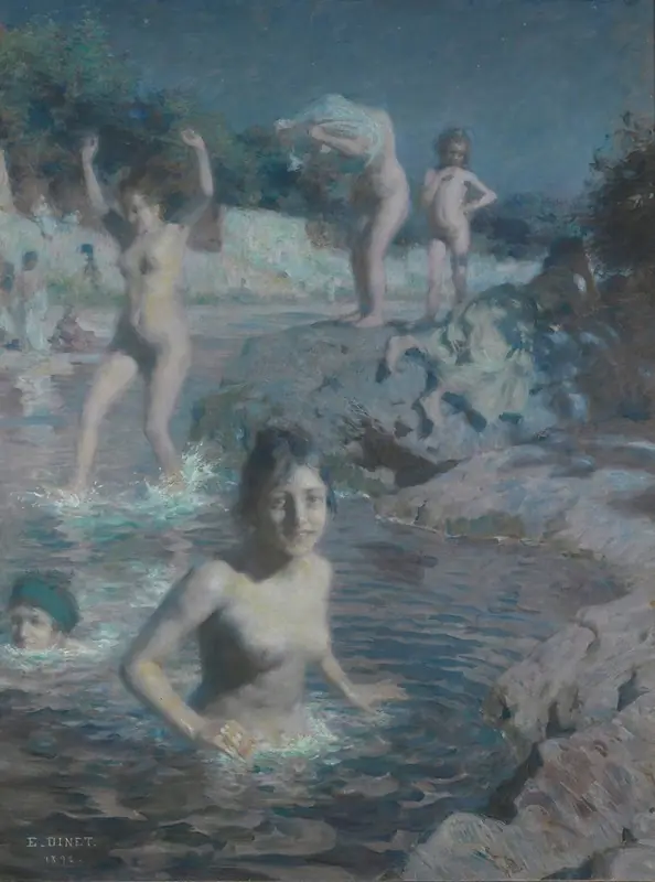 Les Baigneuses - Étienne Dinet