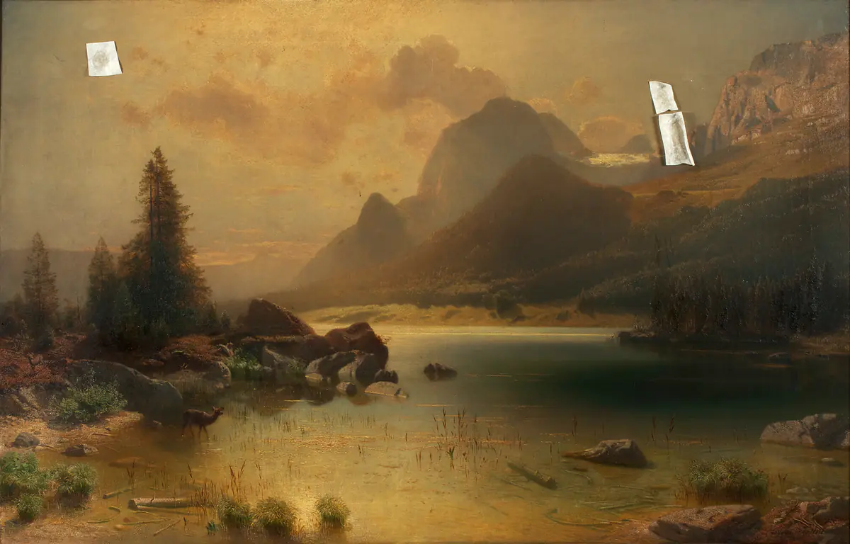 Lac Hinter près de Berchtesgaden - Eugen Jettel