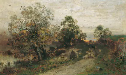 Lever de lune - Eugen Jettel