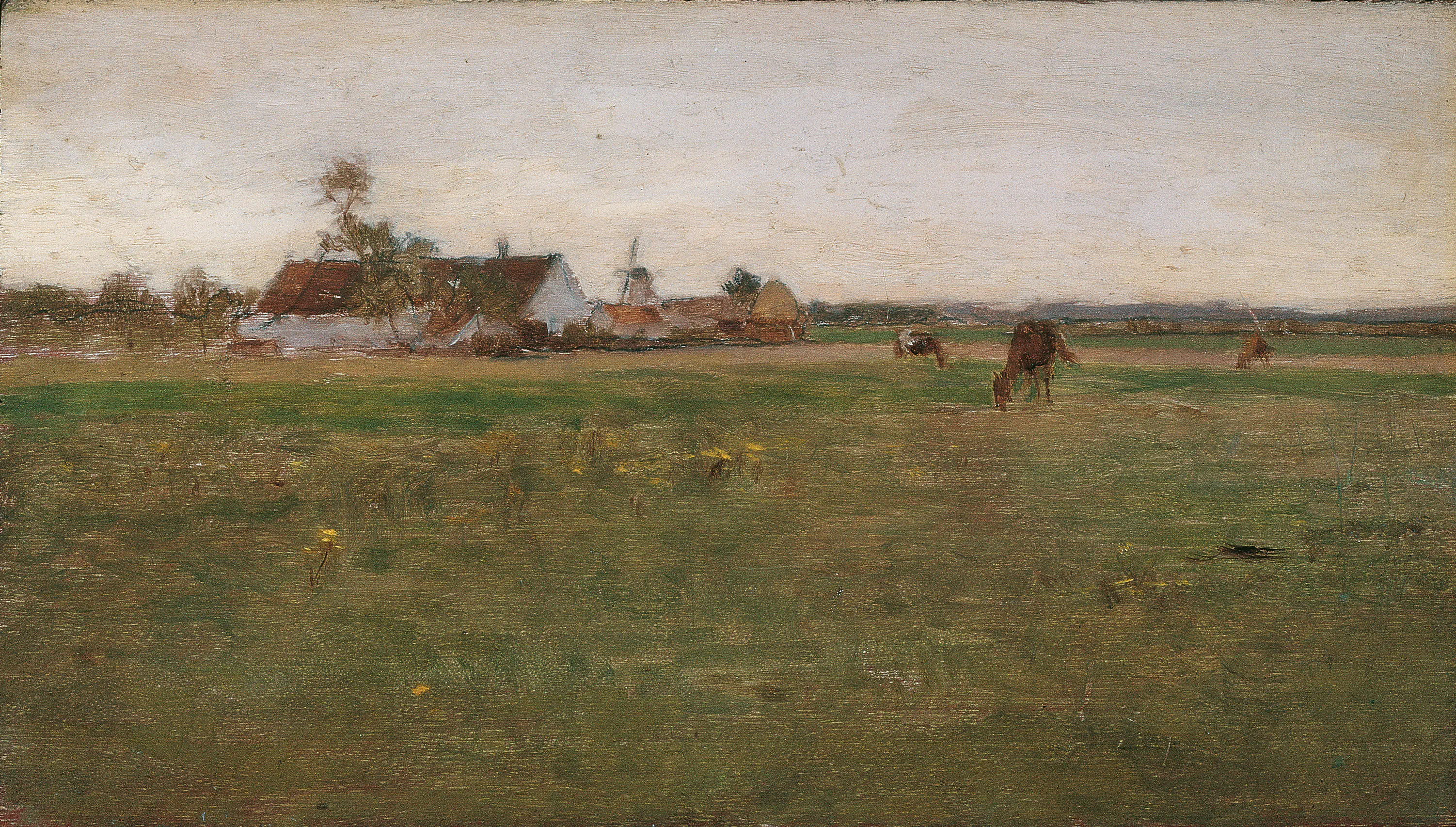 Paysage du soir - Eugen Jettel