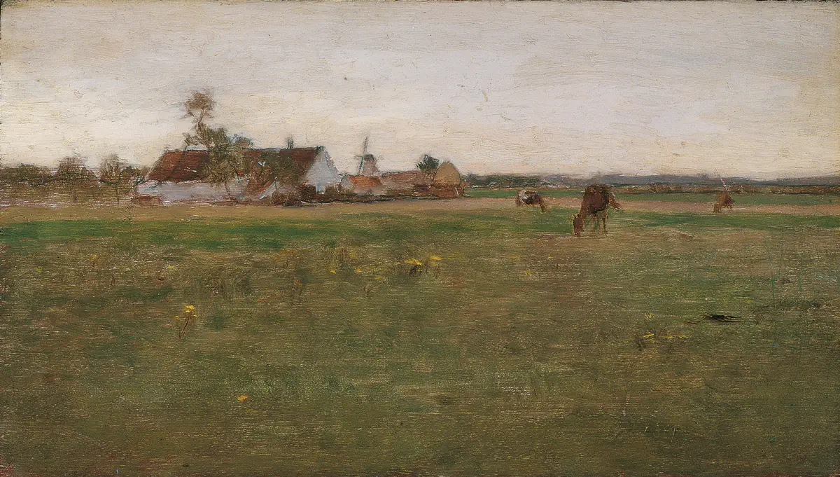 Paysage du soir - Eugen Jettel