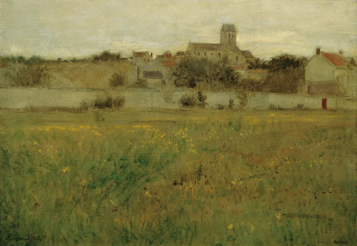 Vue d'Auvers-sur-Oise - Eugen Jettel