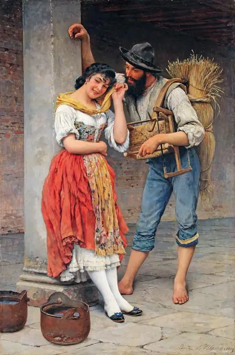 L’Araignée et la Mouche - Eugène de Blaas