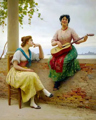 Mélodie vénitienne - Eugène de Blaas