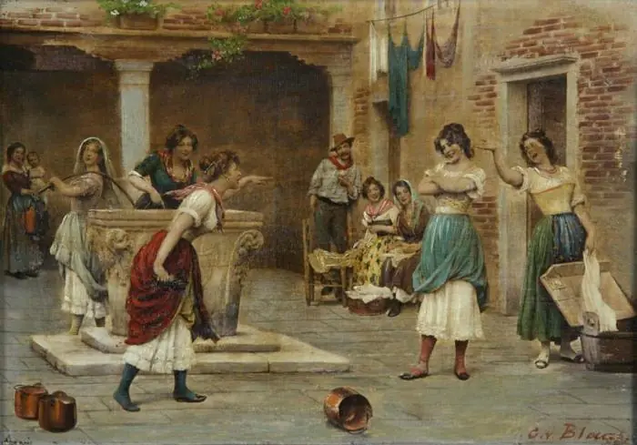 Peines d’amour perdues - Eugène de Blaas