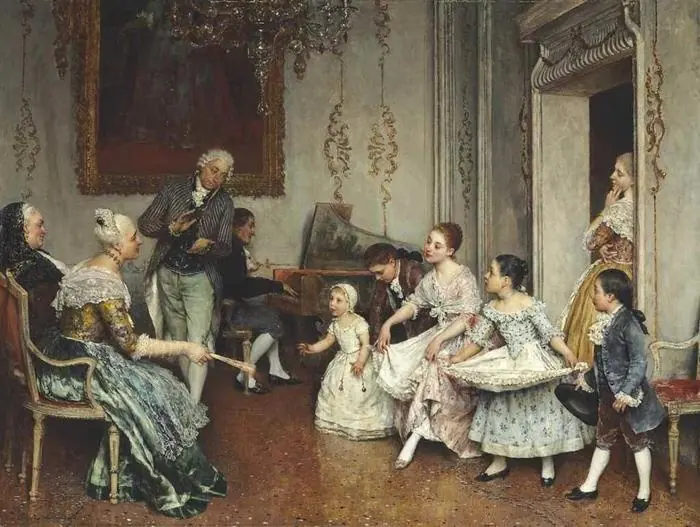 La Présentation - Eugène de Blaas