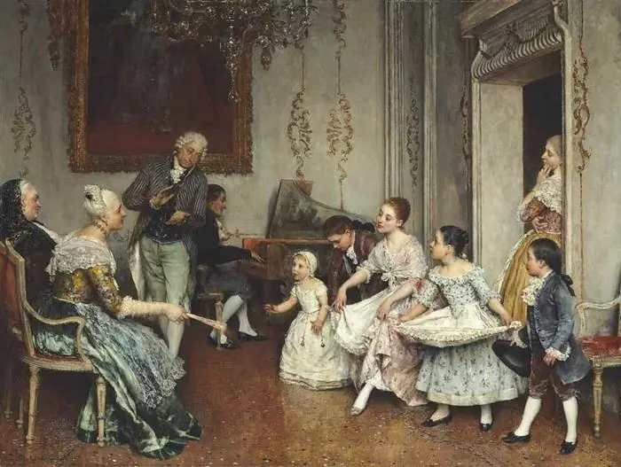La Présentation - Eugène de Blaas