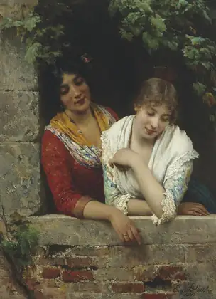 Les Rêveuses - Eugène de Blaas