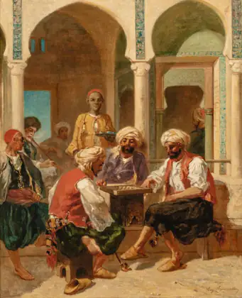 La Partie d'échecs - Eugène Fromentin