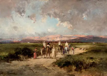 Voyageurs arabes - Eugène Fromentin