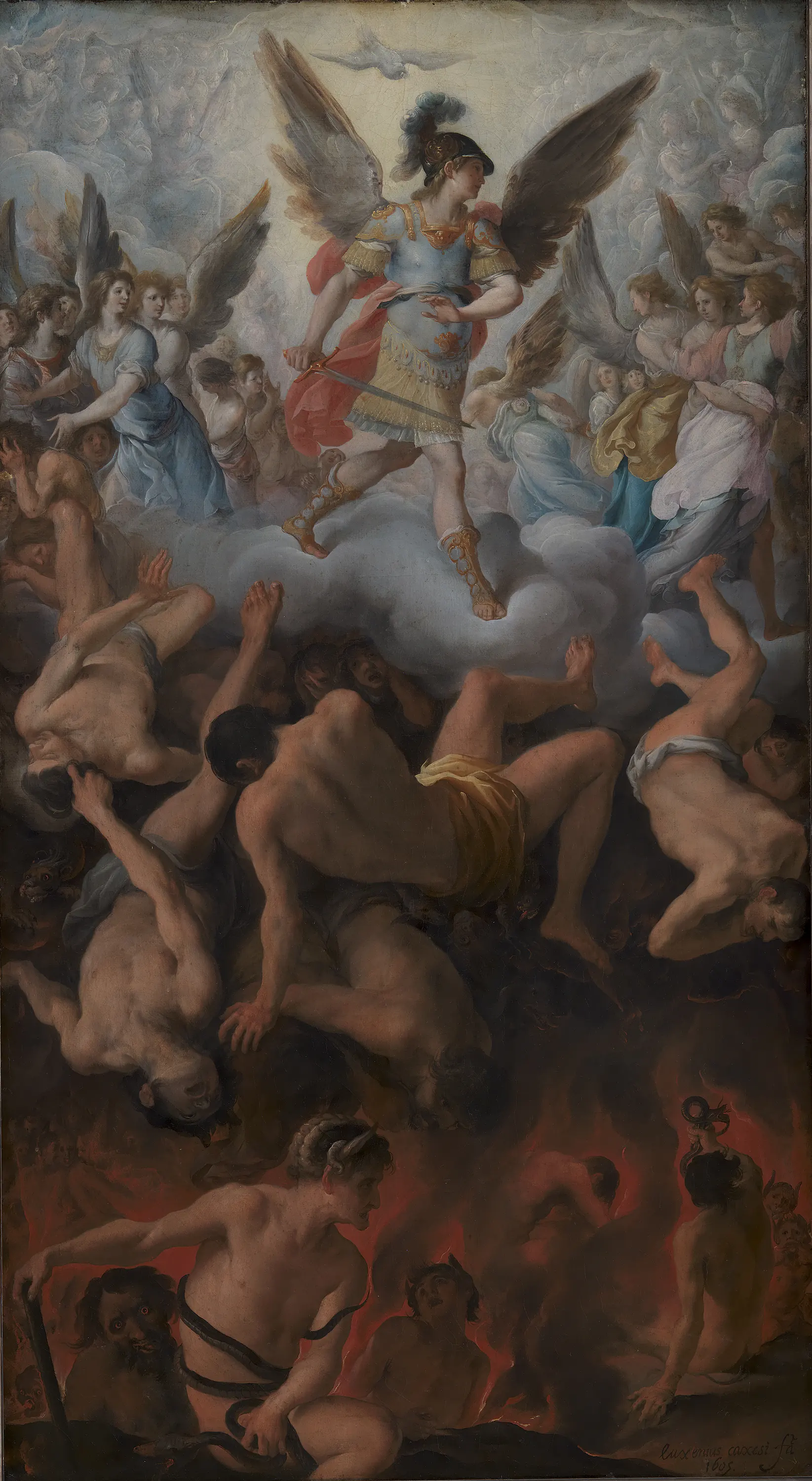 La chute des anges - Eugenio Cajés
